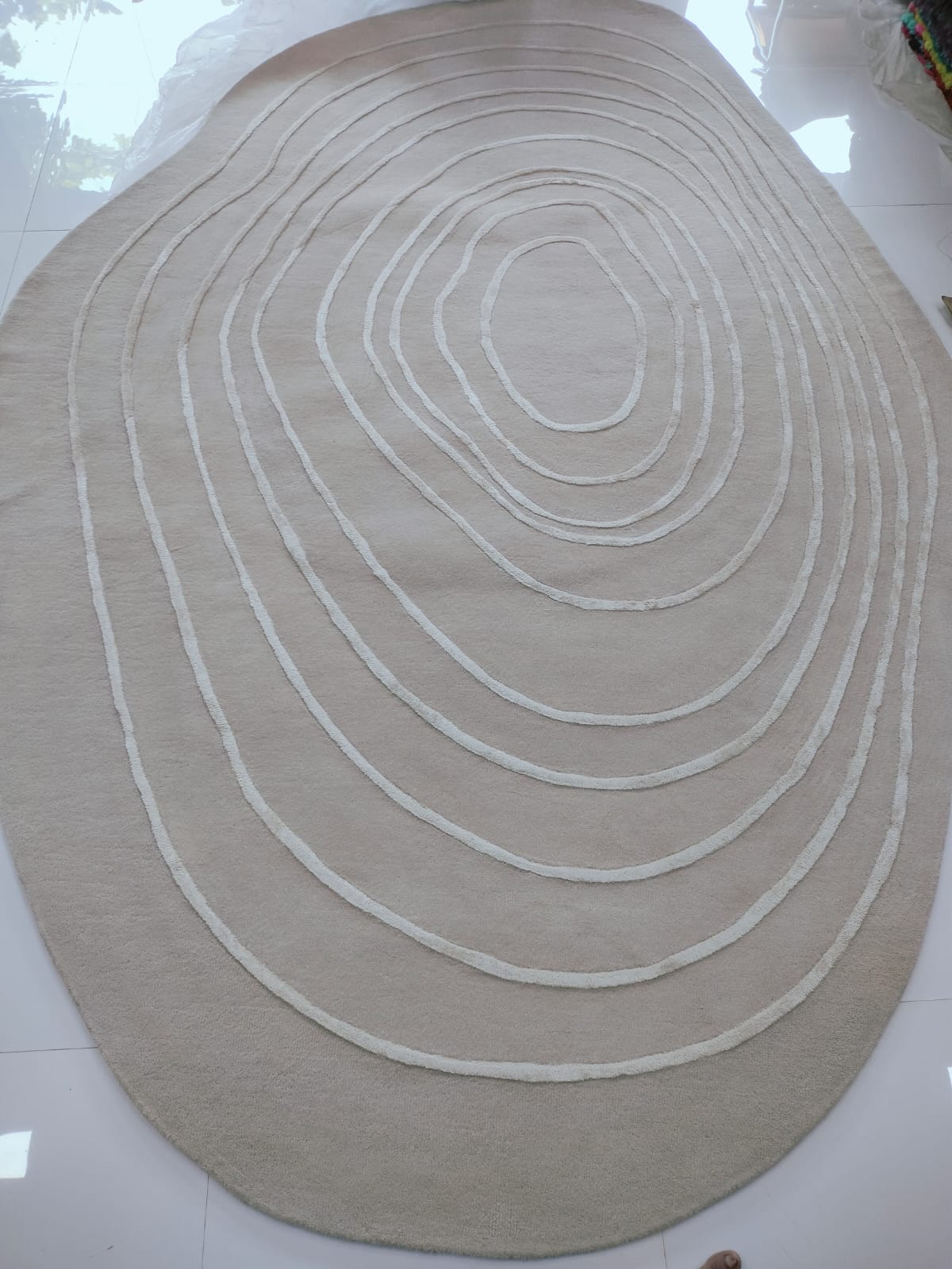 Topographic Minimalist MHT-34 Artisan Rug