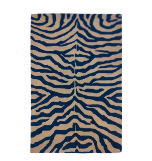 Striped Pattern Machine Made Rug – MM-11 (4×6 FT)
