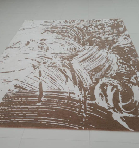 Abstract Multi-Color Shape Rug for Bedroom & Living Space – MM-21