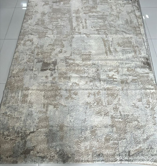 Textured Neutral Pattern Area Rug – MM-24 (5×7 FT)