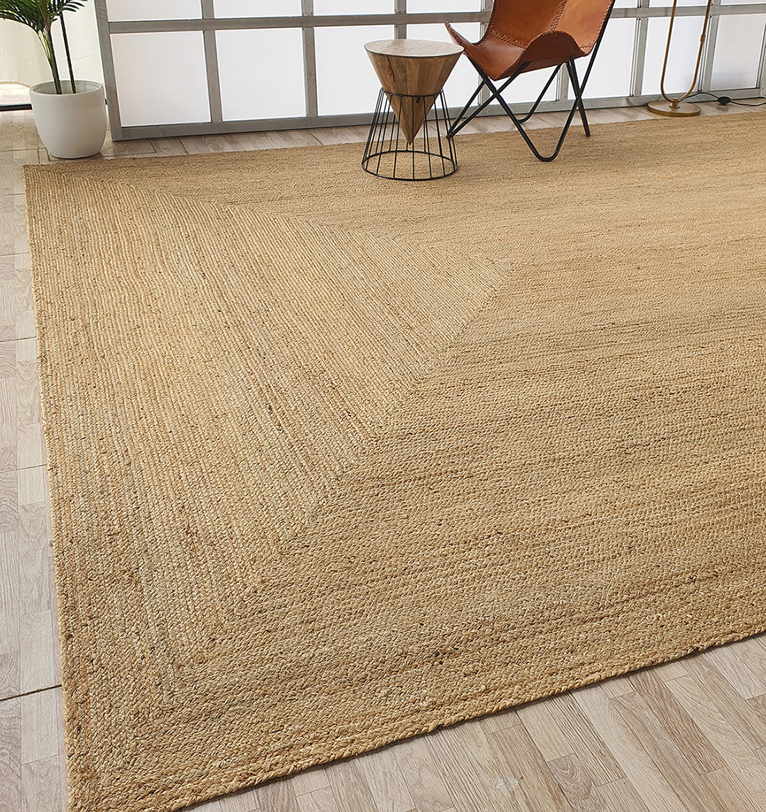 Handmade Jute Braided Rug For Home Decore  BR-046
