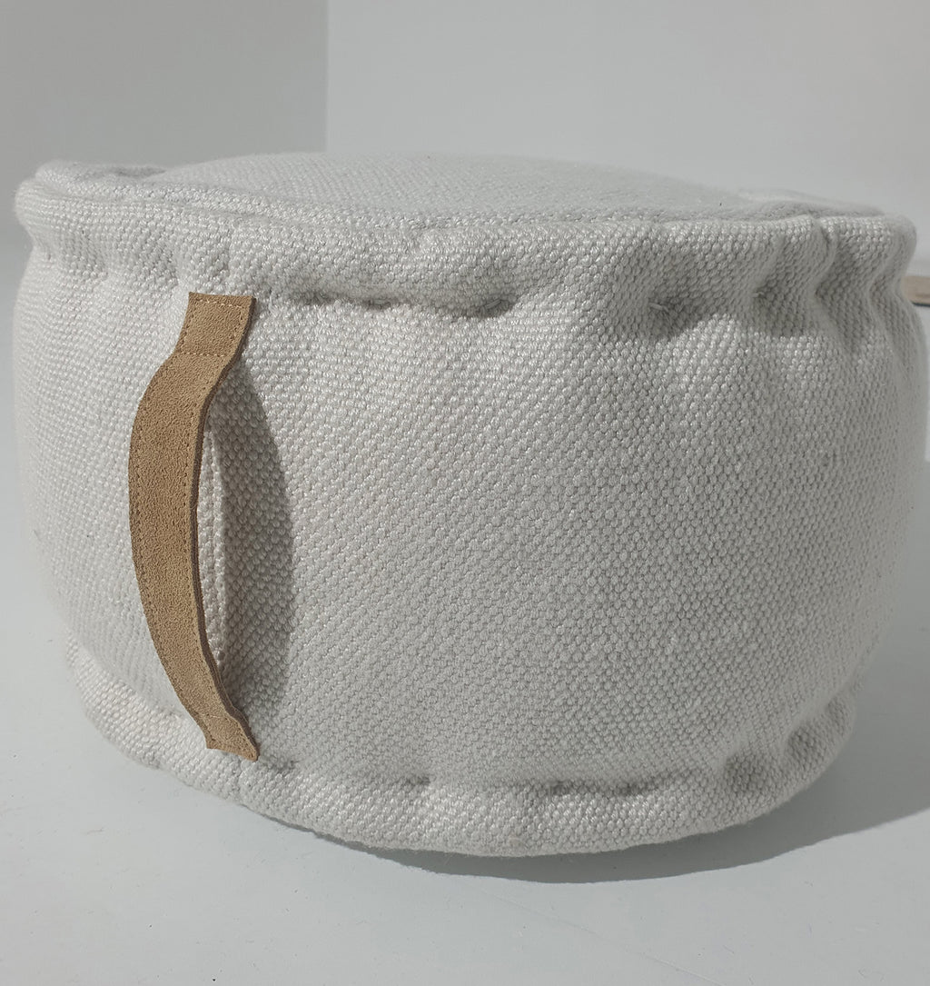 100% Polyester Pouf With Handle PF-142