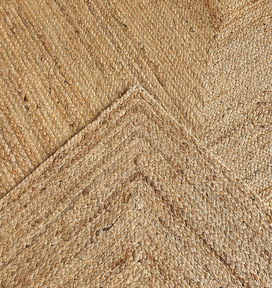 Handmade Jute Braided Rug For Home Decore  BR-046