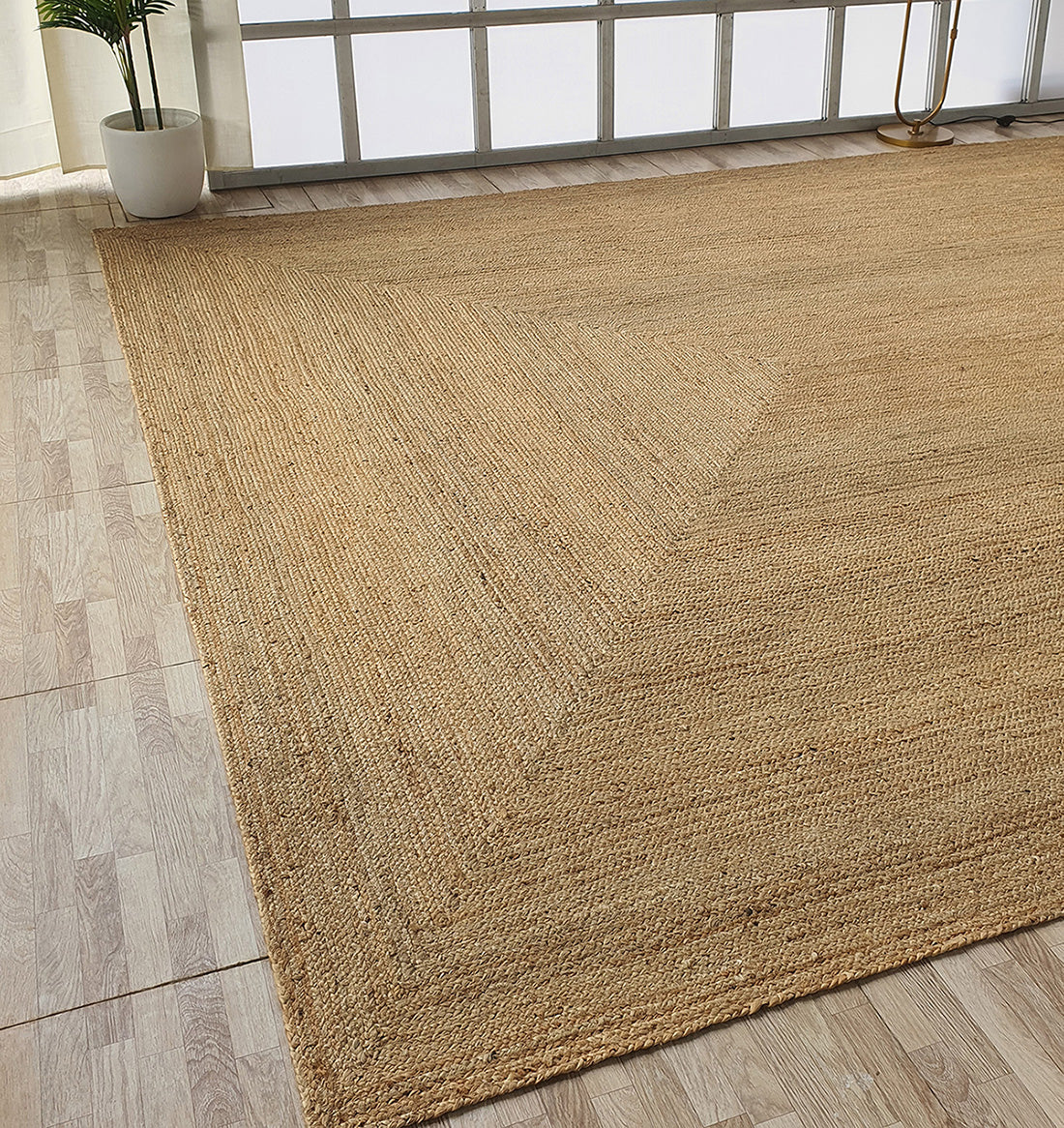 Handmade Jute Braided Rug For Home Decore  BR-046