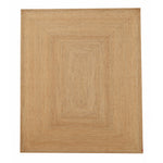 Handmade Natural Color Drawing Room Jute Floor Braided Rug - BR 046