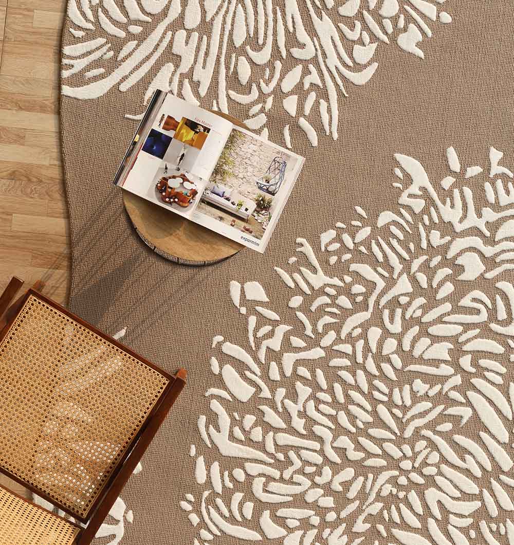 Home decor shape rug for bedroom, living room rug MM-24