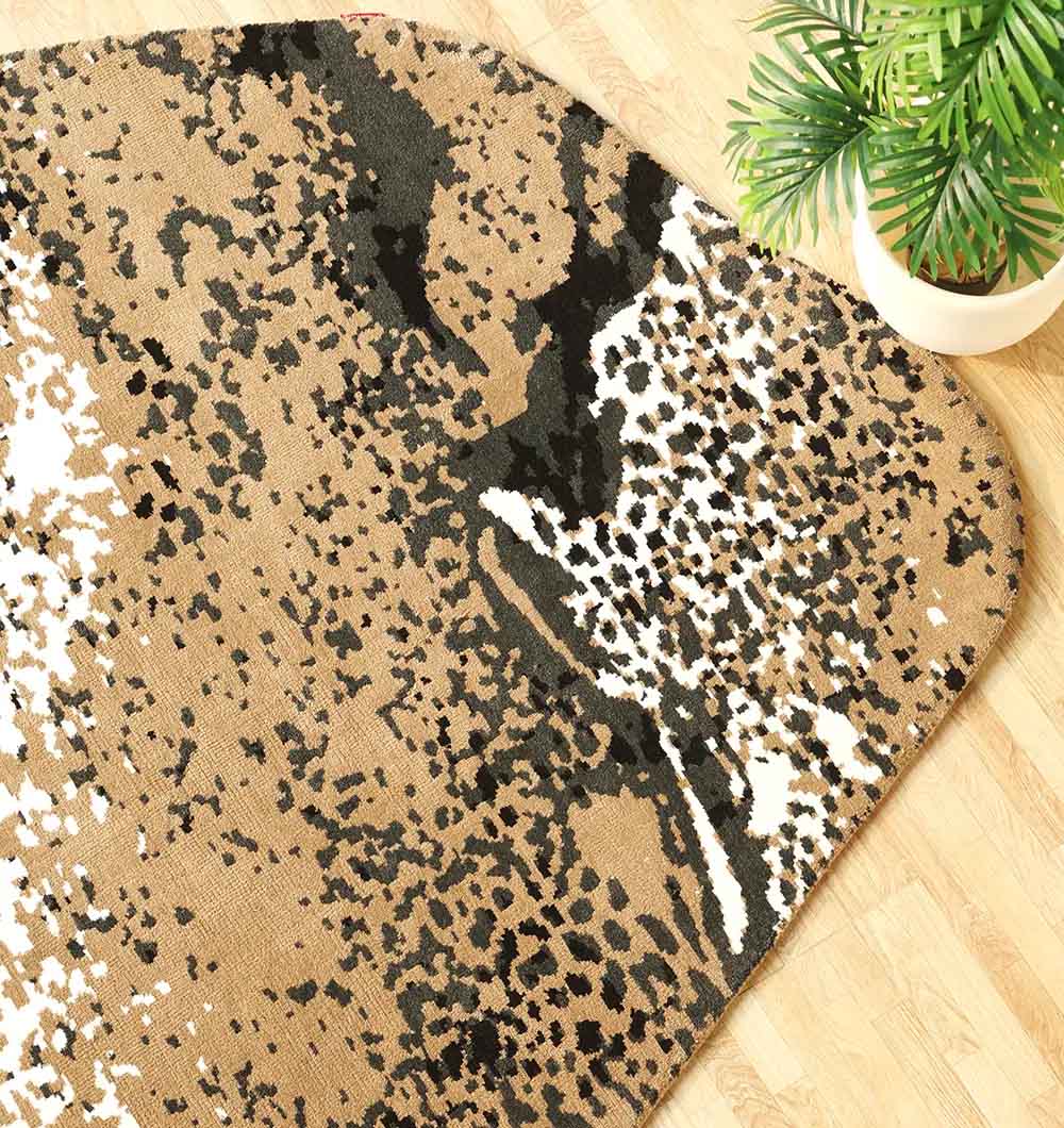 Multi color shape rug for bedroom rug MM-36