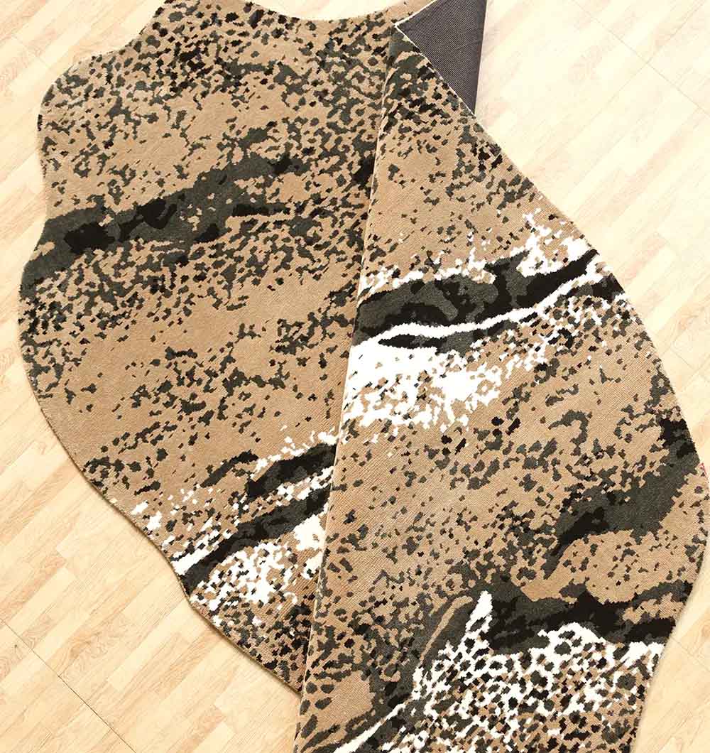 Multi color shape rug for bedroom rug MM-36