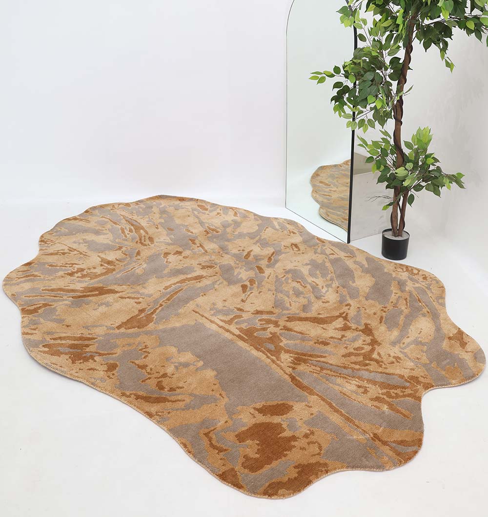 Decorative Shape rug multi color area rug MM-17