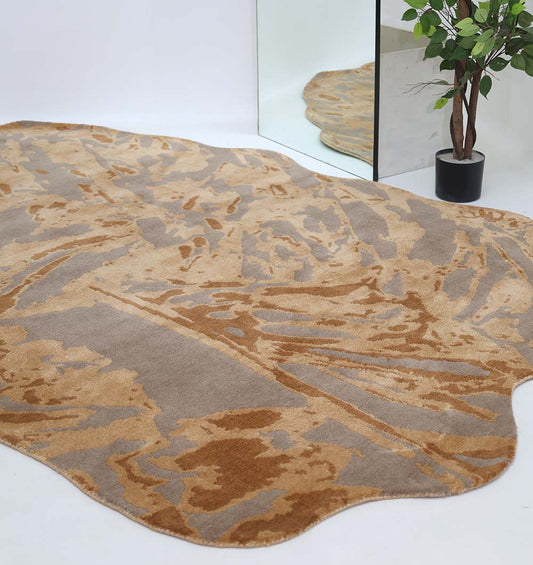 Decorative Shape rug multi color area rug MM-17