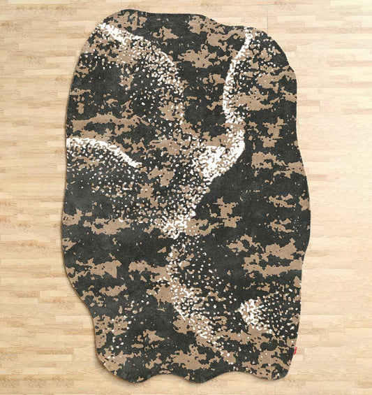 Decorative Shape rug multi color for living room rug MM-16