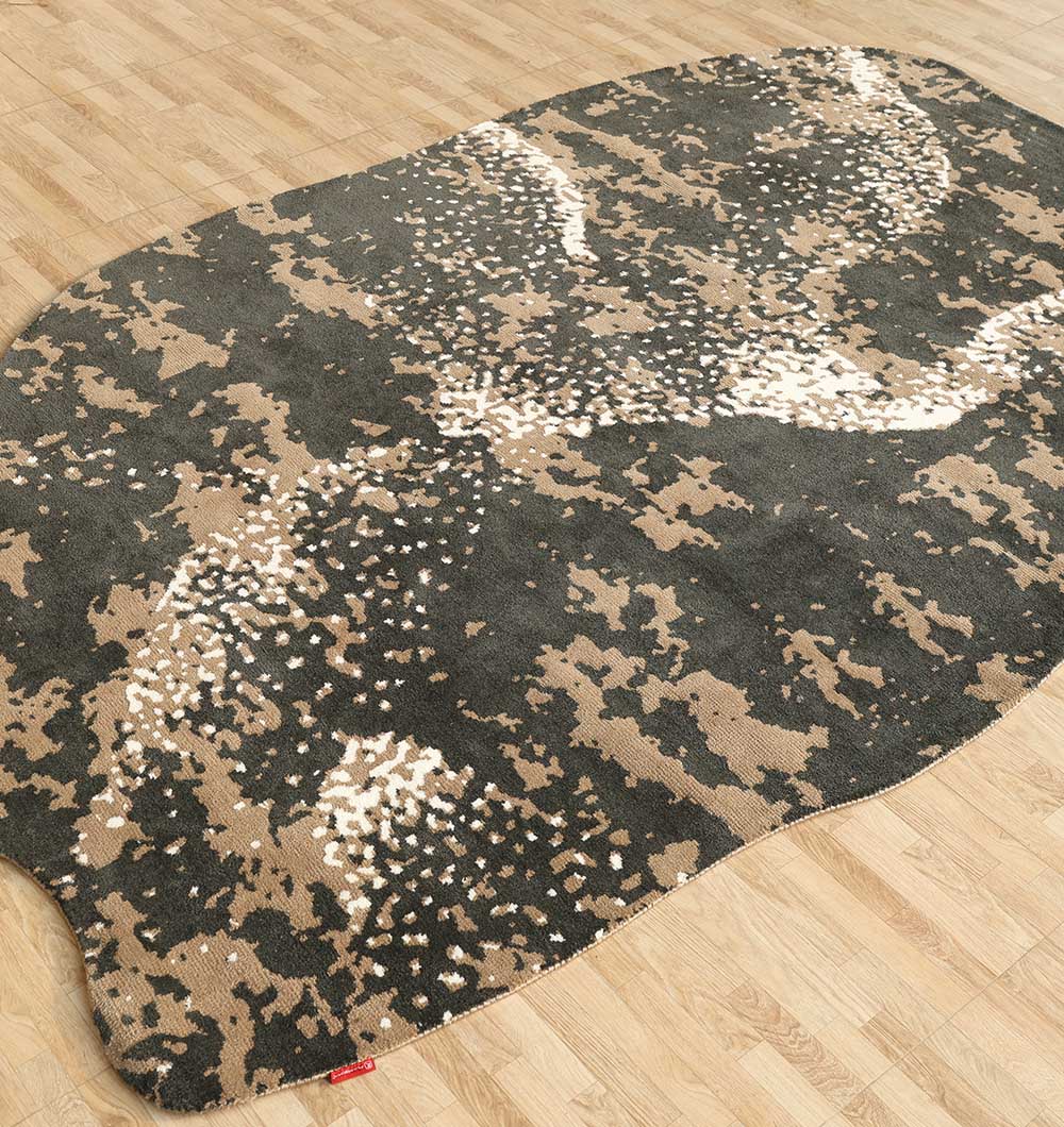Decorative Shape rug multi color for living room rug MM-16