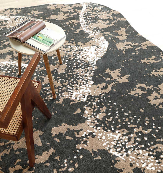 Decorative Shape rug multi color for living room rug MM-16