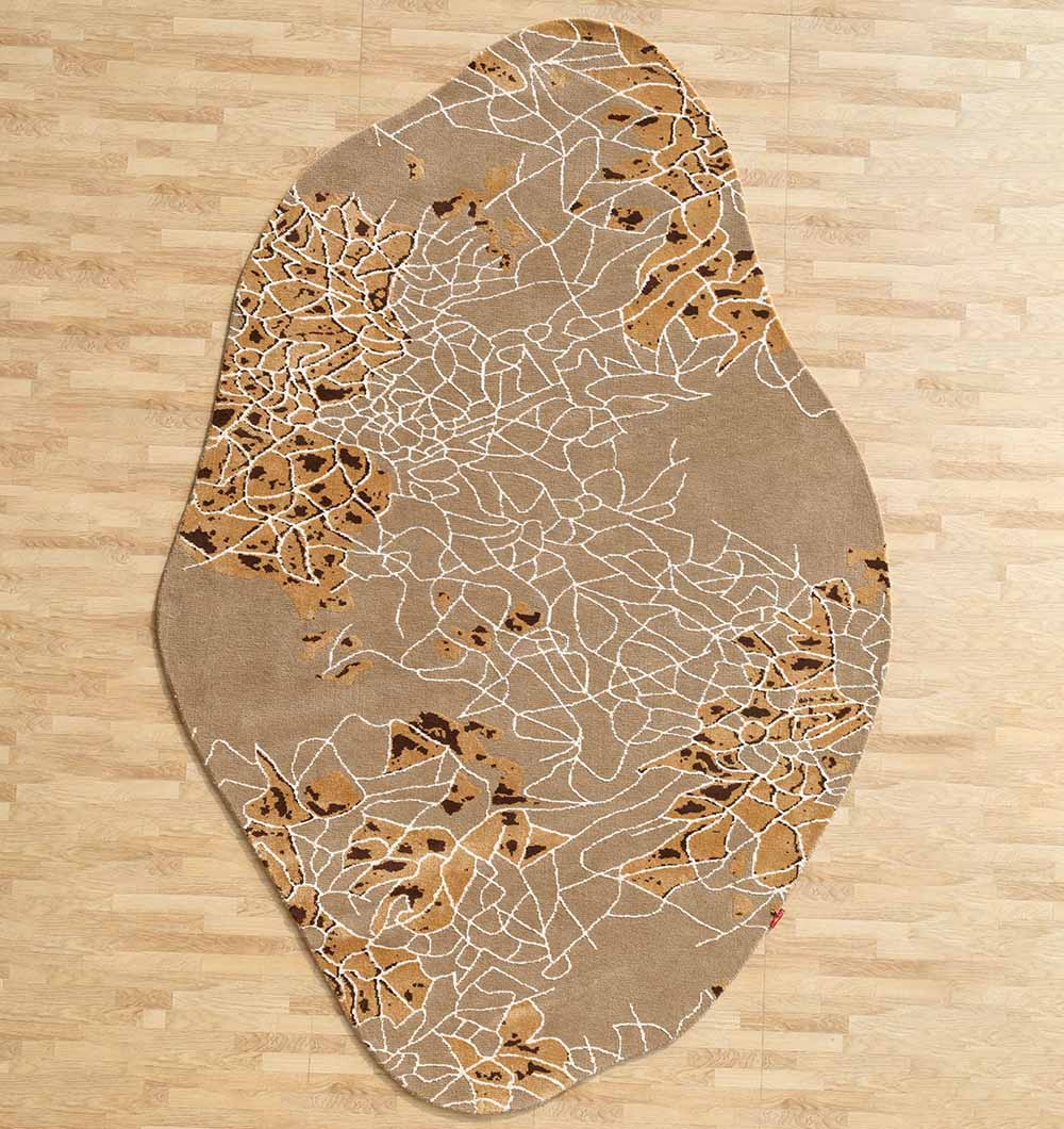 Home decor shape rug for bedroom rug MM-25