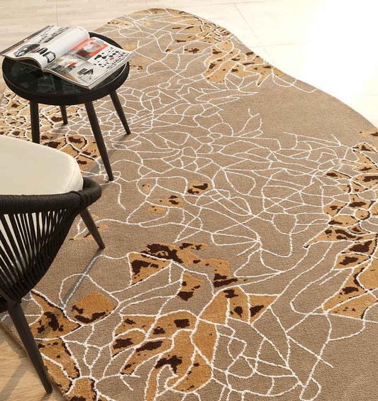 Home decor shape rug for bedroom rug MM-25