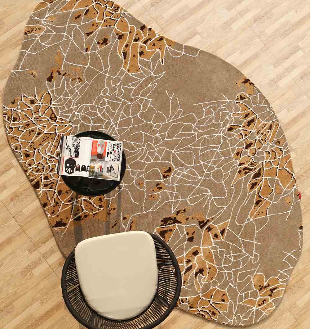 Home decor shape rug for bedroom rug MM-25