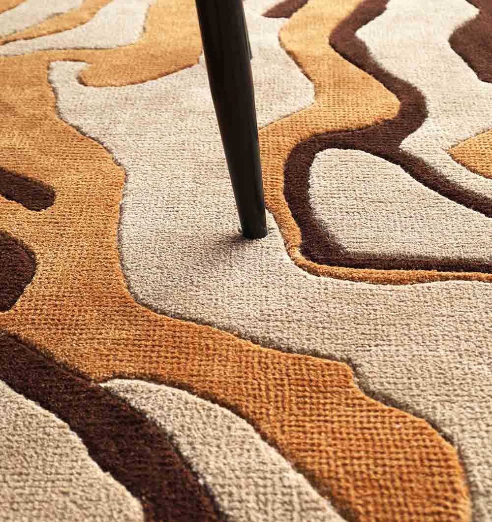 Multi color home decor shape rug for bedroom MM-20