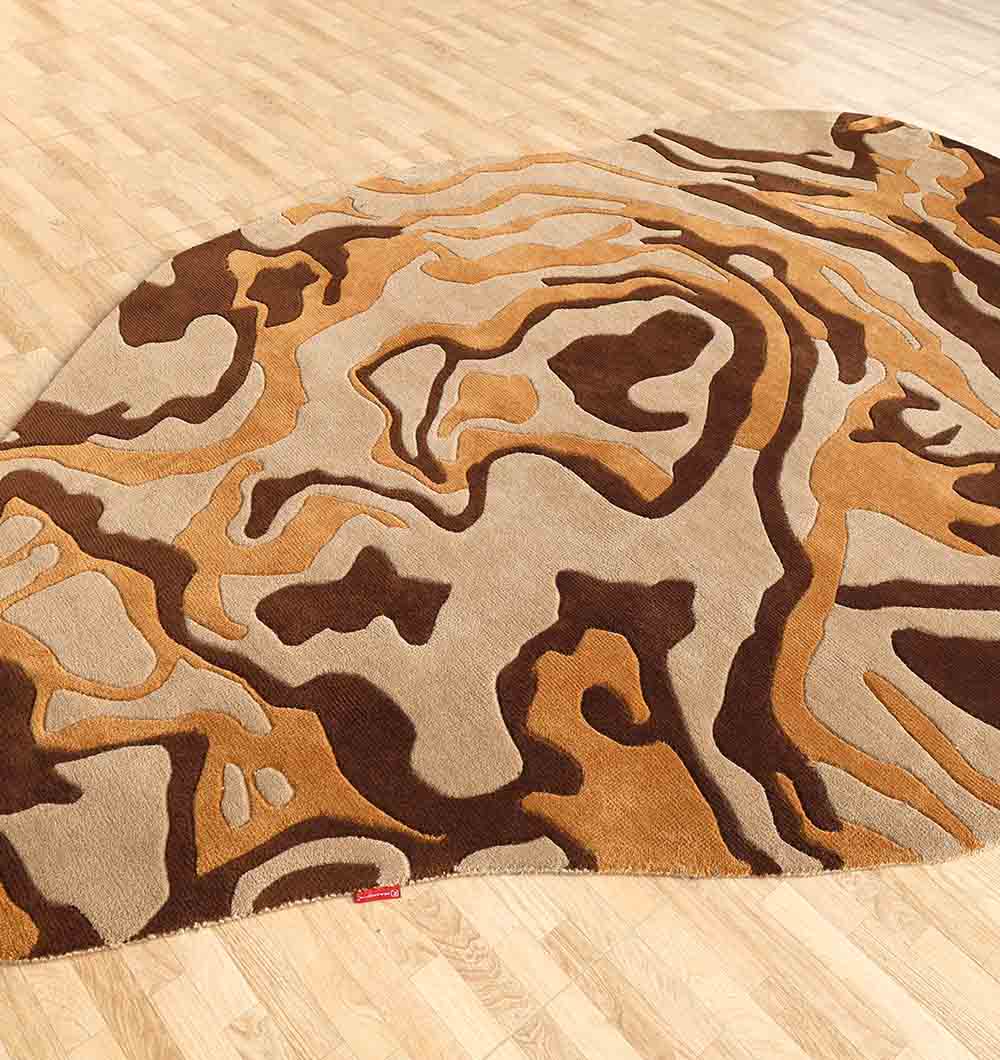Multi color home decor shape rug for bedroom MM-20