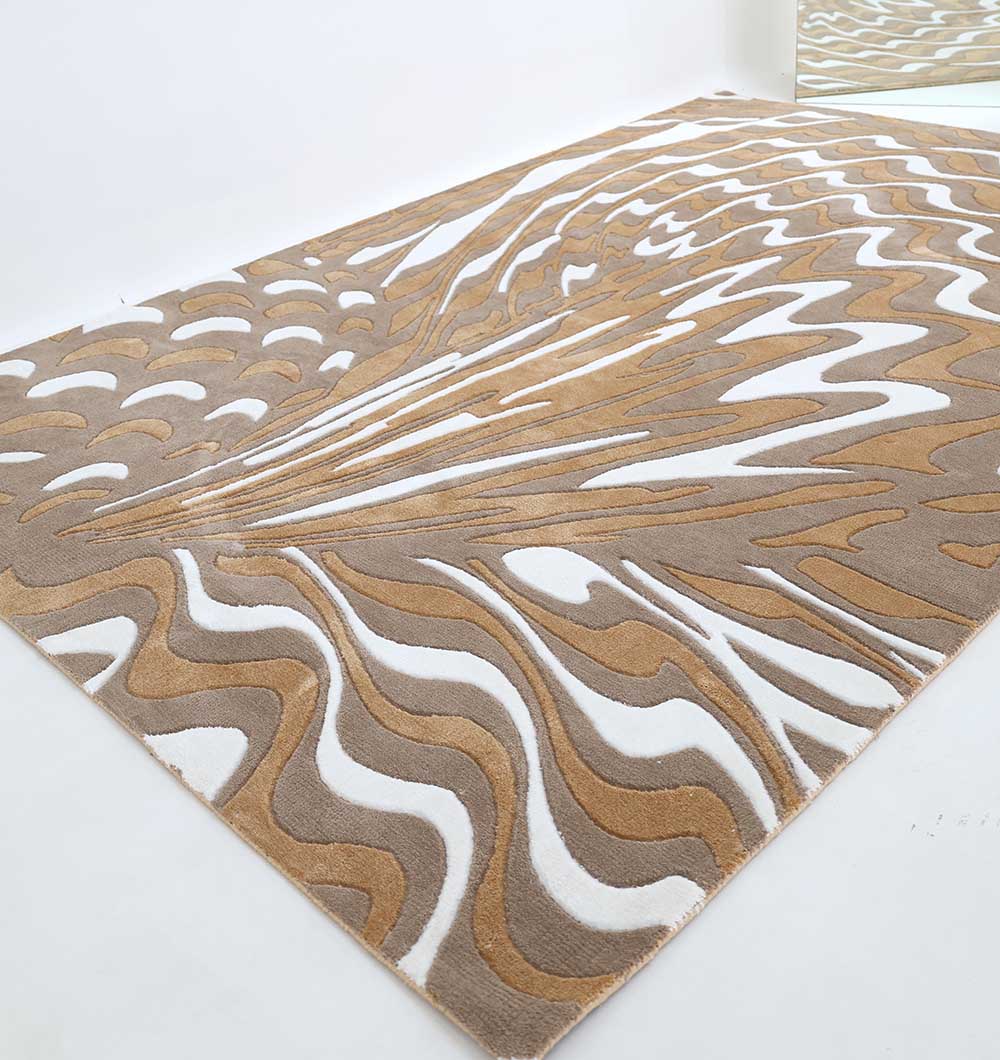 Multi color rectangle home decor rug for living room MM-22