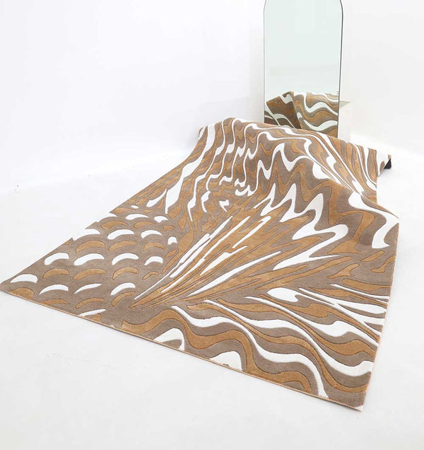 Multi color rectangle home decor rug for living room MM-22