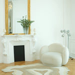 Handmade Shape Wool & Cotton Earth Tone Rug HTW 124 (200cm)
