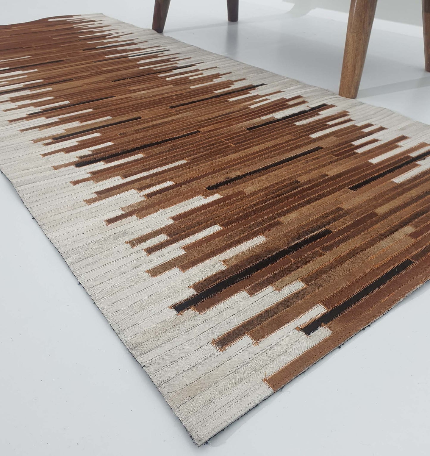 Handmade Leather Rug For Home Decore LR-014