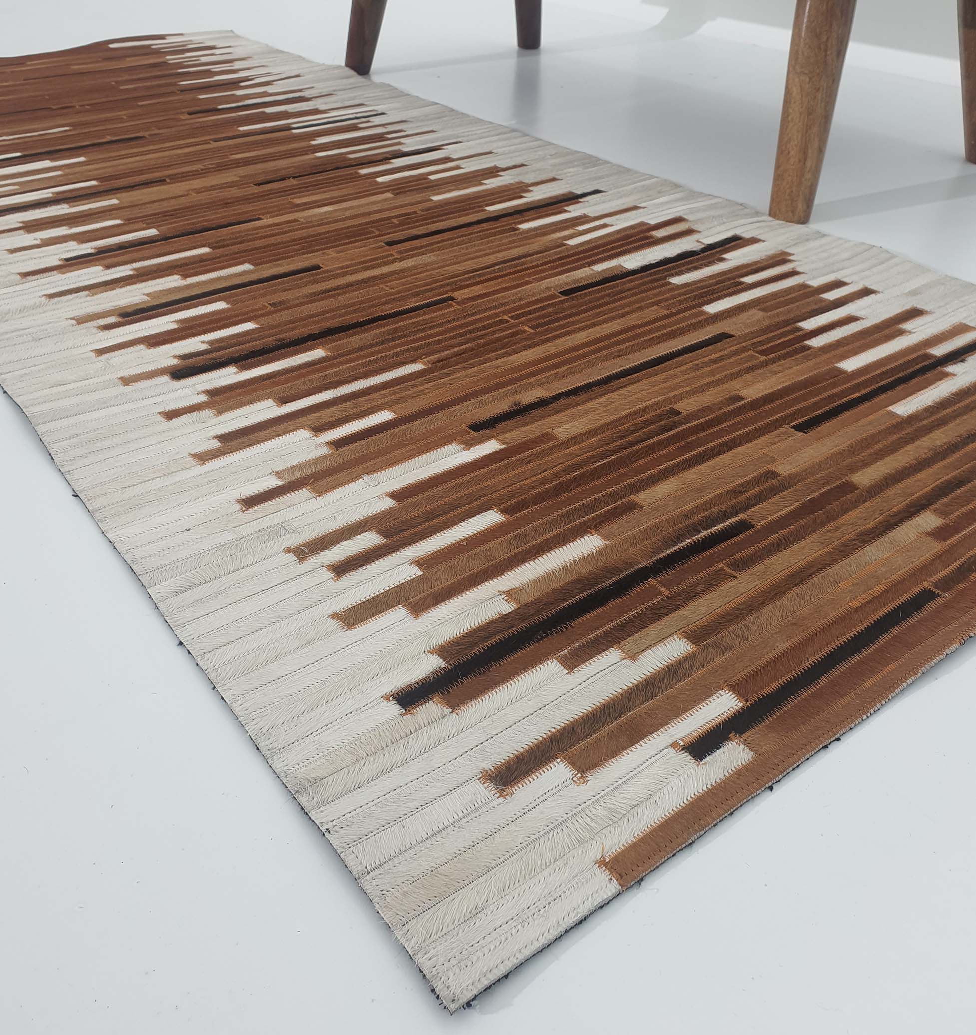 Handmade Leather Rug For Home Decore LR-014