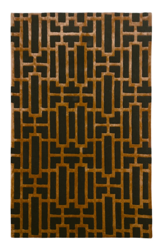 Linear Grid Hand Tufted Carpet MHT-18