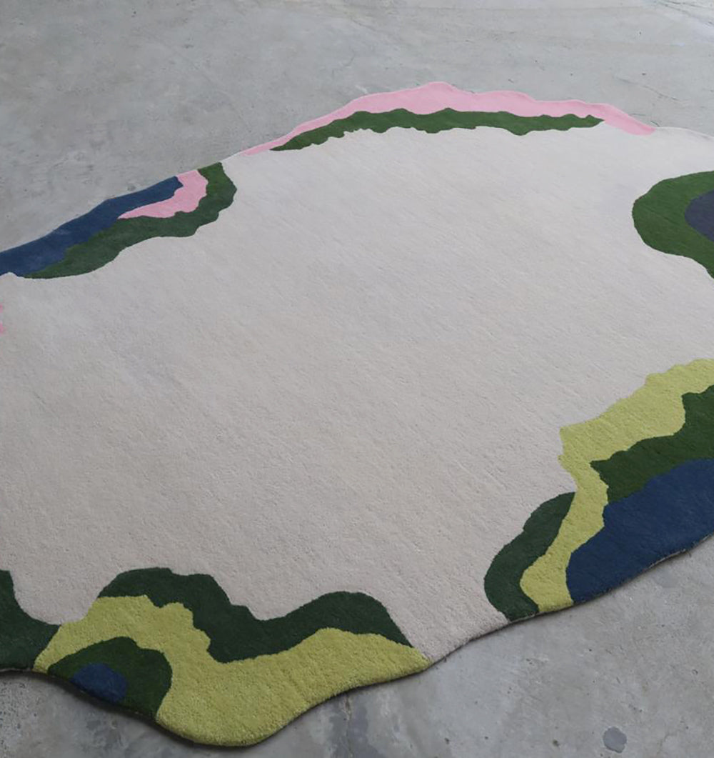 Pastel Border MHT-31 Designer Carpet