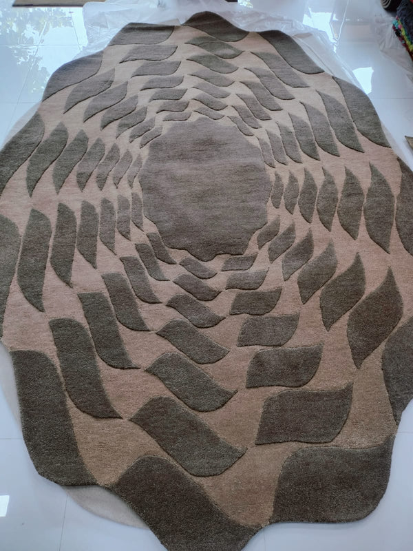 Geometric Vortex MHT-33 Artisan Rug