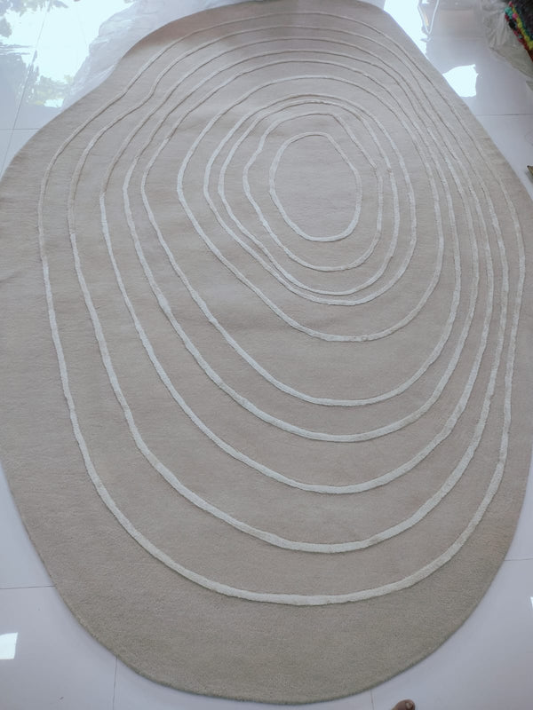 Topographic Minimalist MHT-34 Artisan Rug