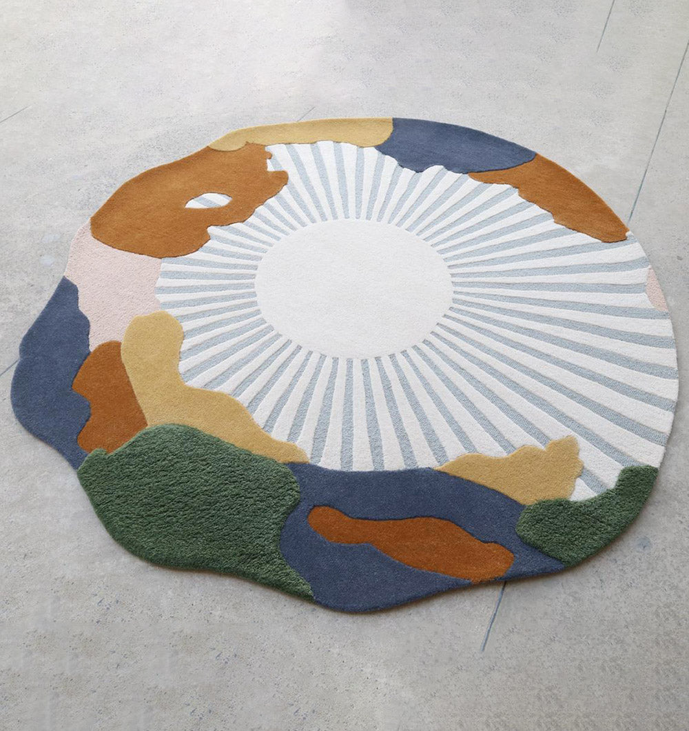 Organic Ripple Hand Tufted Carpet MHT-40