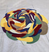 Vibrant Swirl Hand Tufted Carpet MHT-43