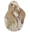 Artful Branch Motif Hand Tufted Carpet MHT-49