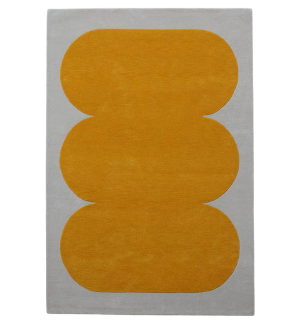 Golden Stack Form Hand Tufted Carpet MHT-50