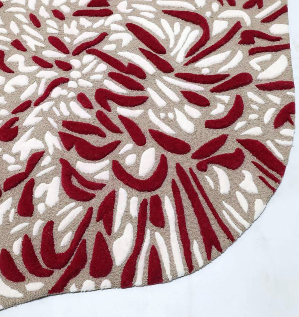 Floral Drift Hand Tufted Carpet MHT-51