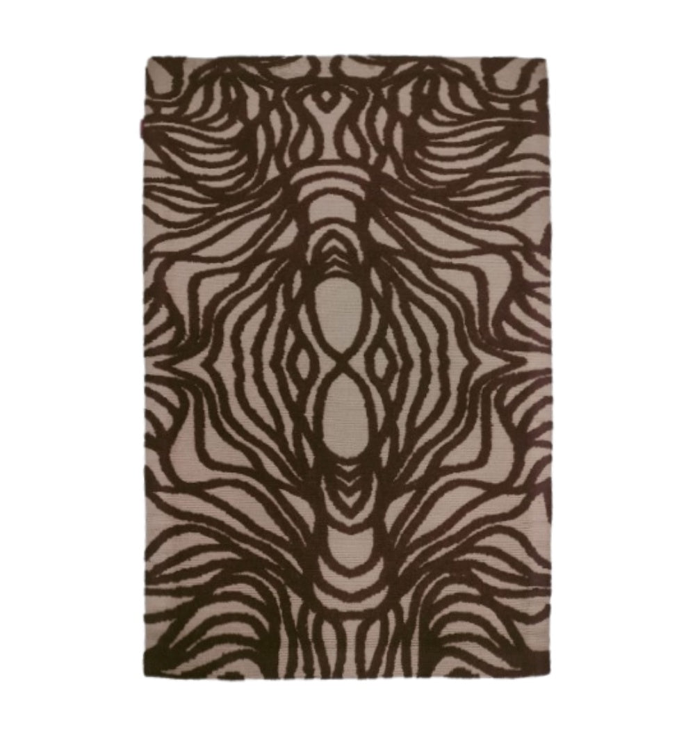 Abstract Pattern Machine Made Rug – MM-07 (3×5 FT)