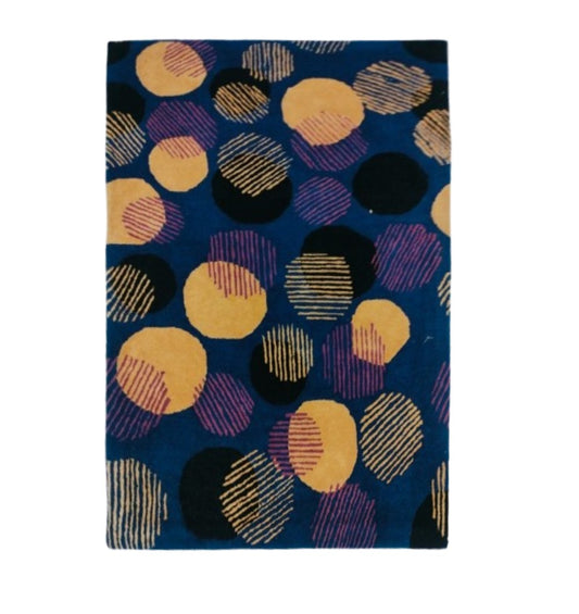 Patterned Machine-Made Rug MM-13 for Home Décor (4×6 FT)
