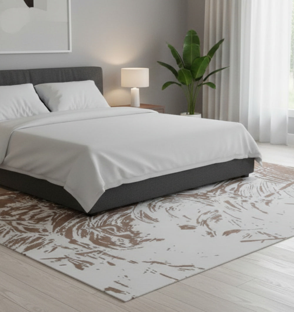 Abstract Multi-Color Shape Rug for Bedroom & Living Space – MM-21