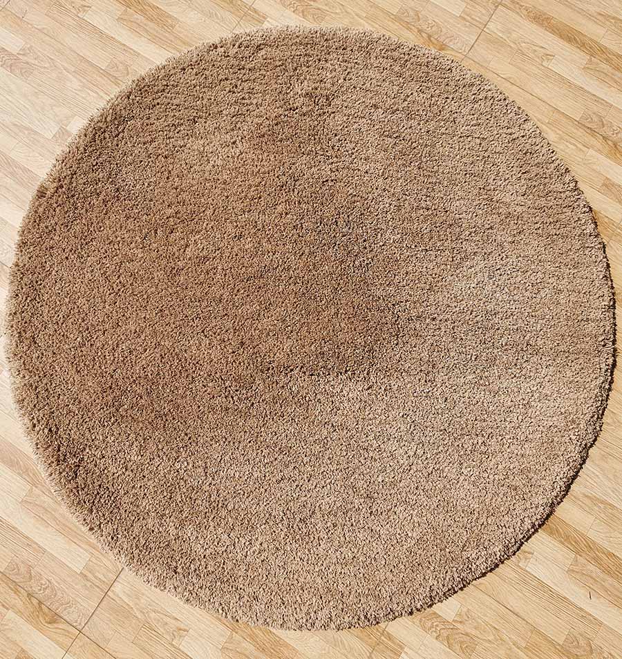 Fluffy round shaggy rug SG-08