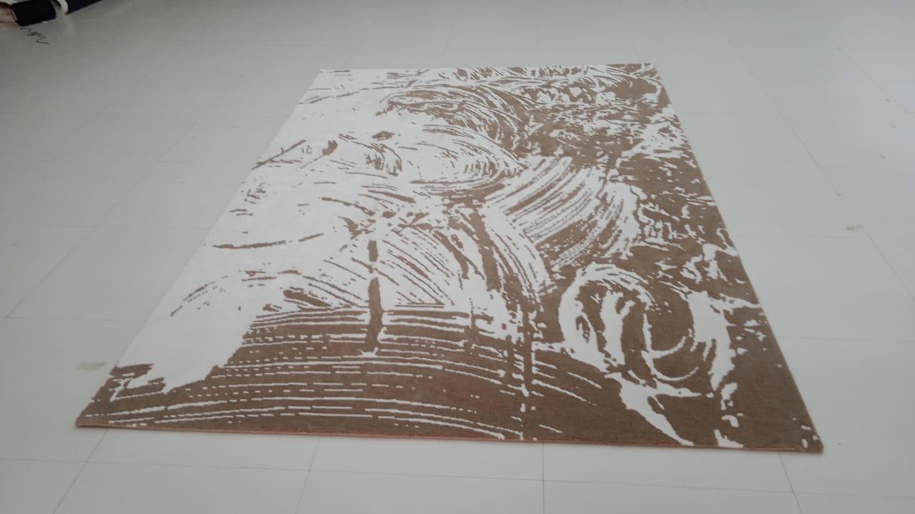 Abstract Multi-Color Shape Rug for Bedroom & Living Space – MM-21