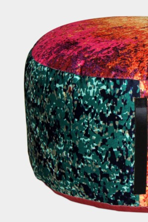 Designer Pouf - Ramsha carpet DPA-02